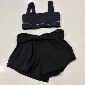 All in motion bra + shorts bundle
